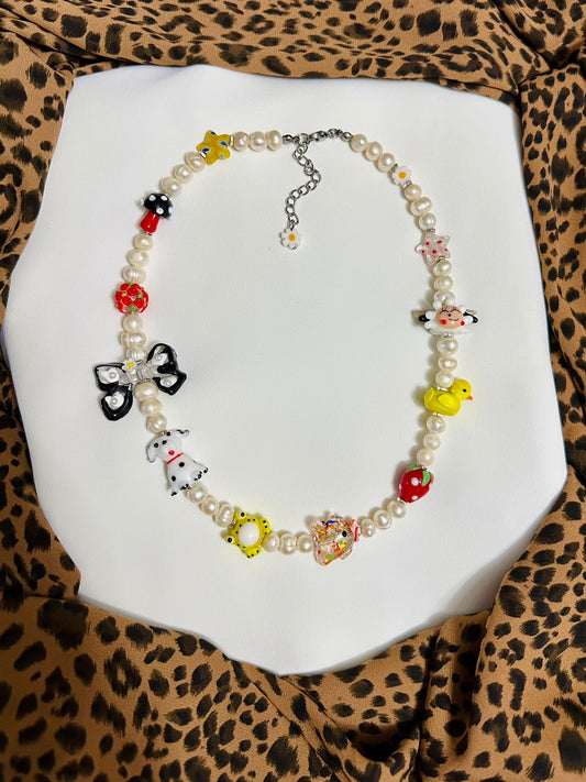 Collana Glass Garden Jewels Fiocco