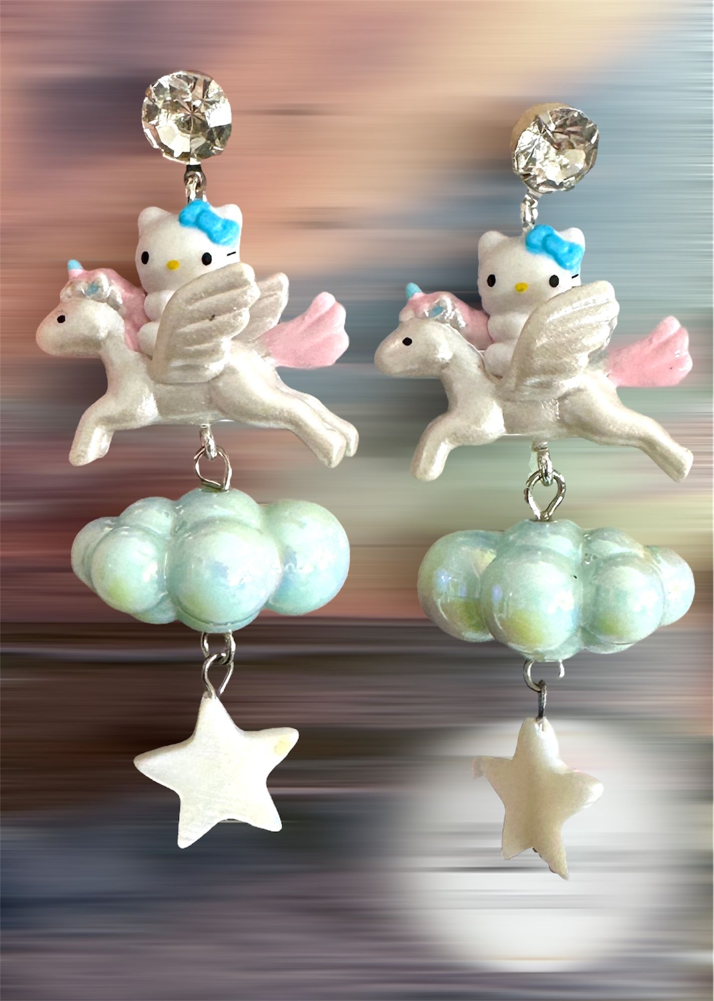 Orecchini HelloKitty Unicorno