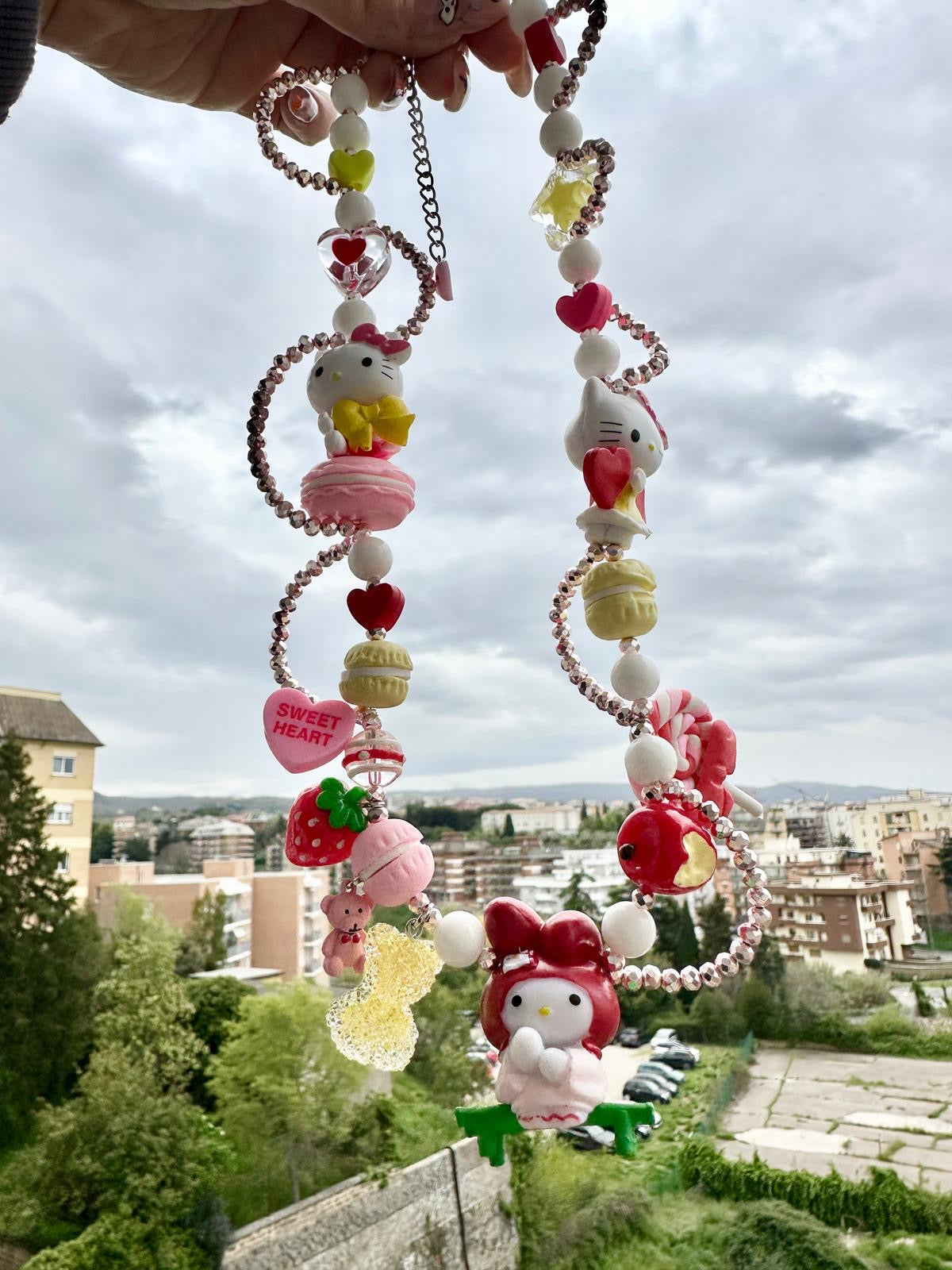 Collana Hello Kitty My Melody riproducibile su richiesta