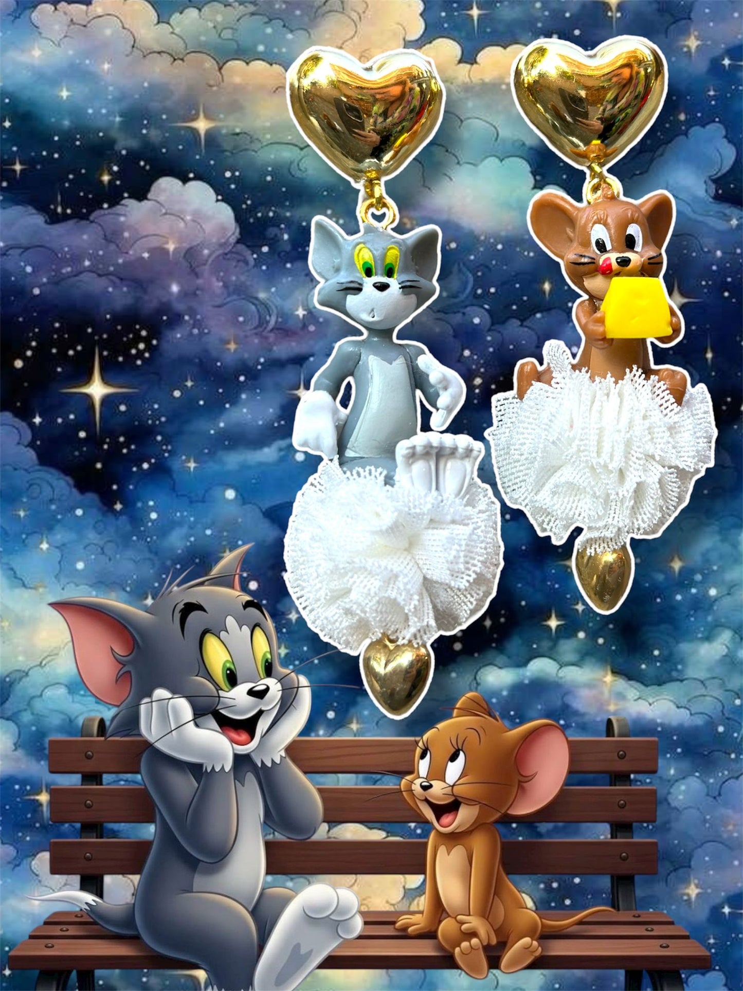 Orecchini Tommy e Jerry