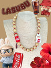 Collana Labubu Coke