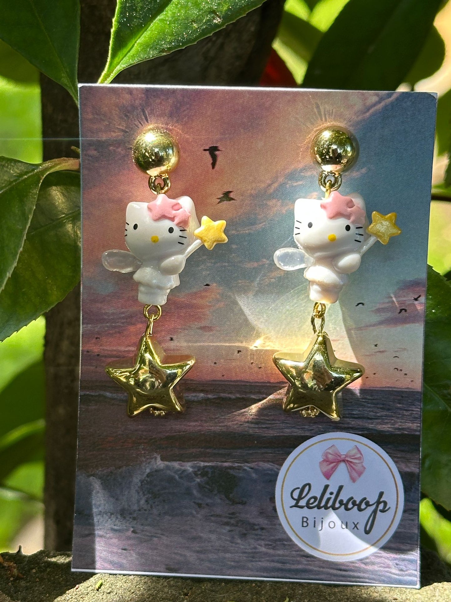 Orecchini HelloKitty Fatina di Stelle