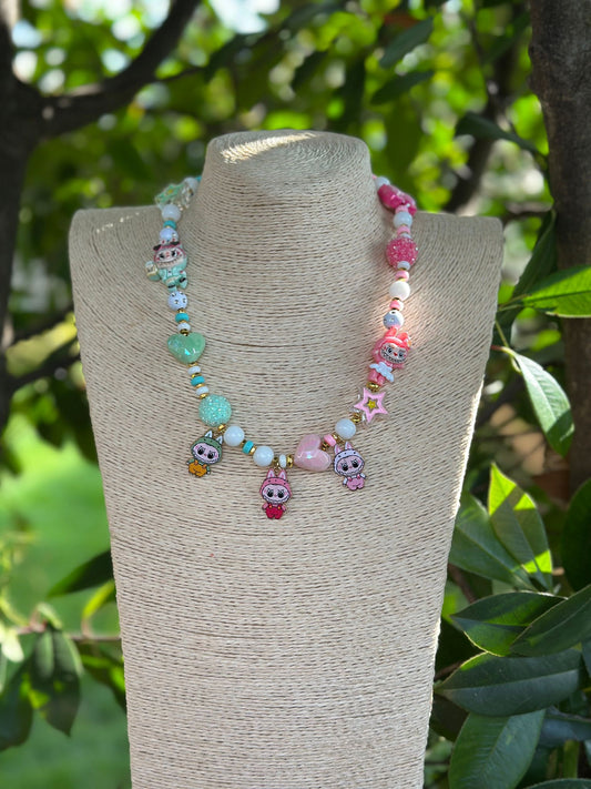 Collana Labubu Love