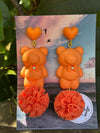 Orecchini TeddyOrange