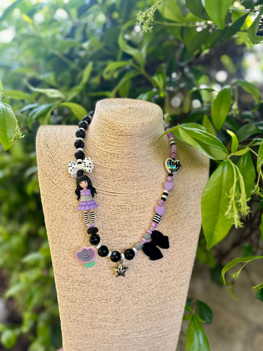 Collana Gorjuss Black Lilac