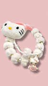 Charmsbag/Phonestrap Hello Kitty White