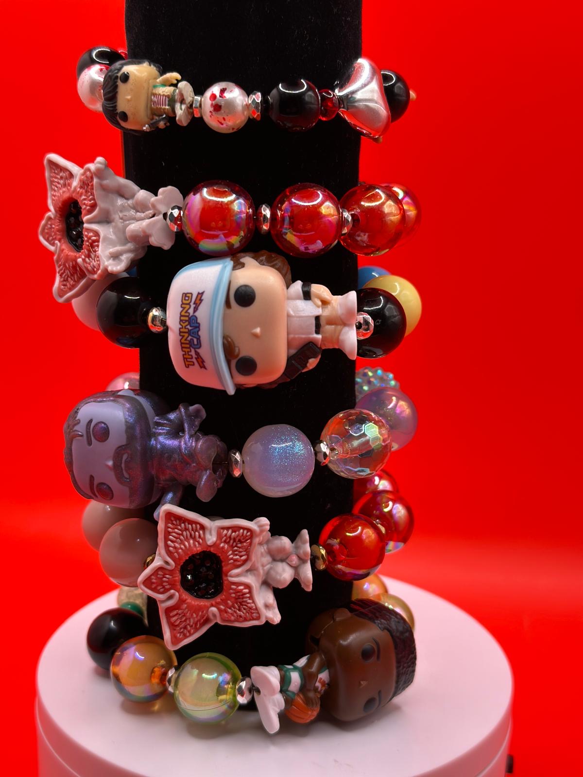 Bracciale Demogorgone rosa