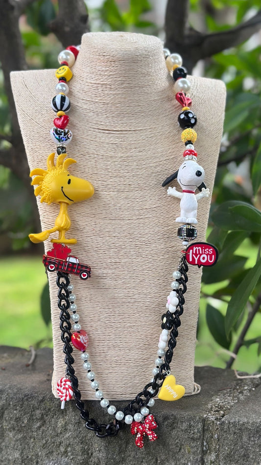 Collana Amico per sempre Snoopy&Woodstock