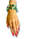 Bracciali Hawaii Verde set 2Pezzi