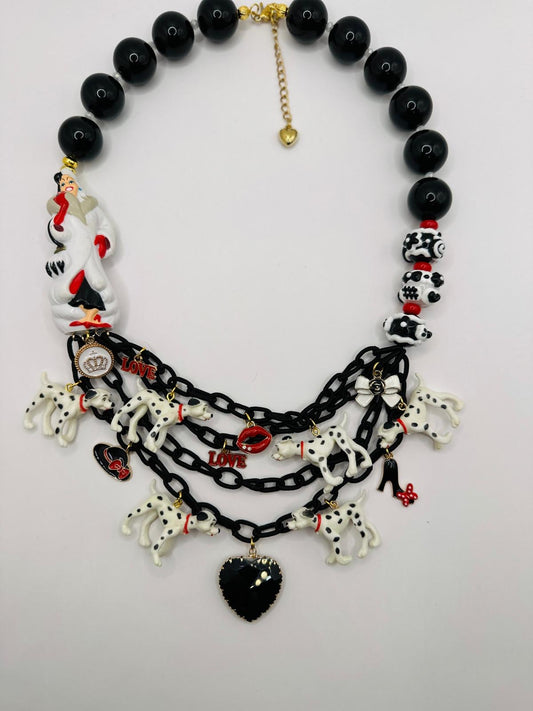 Collana Cuore di Crudelia