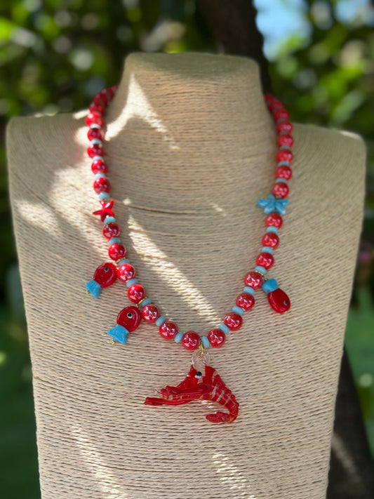 Collana Aragosta Felice