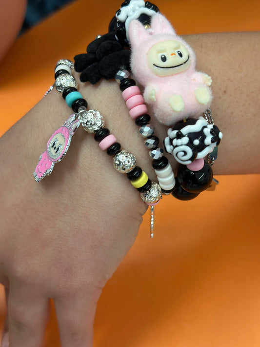 Bracciale fiocco nero