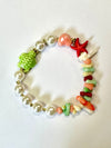 Bracciale Hawaii multicolor Tartaruga+Pesciolino set 2Pezzi