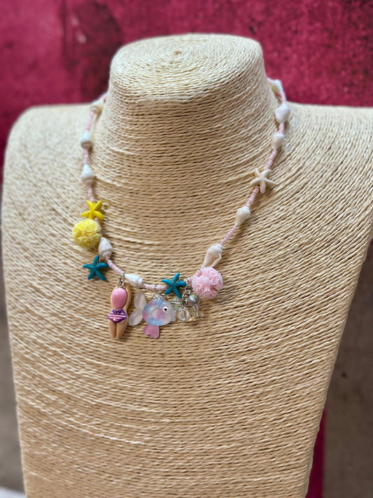 Collanine del Mare Bambolina rosa