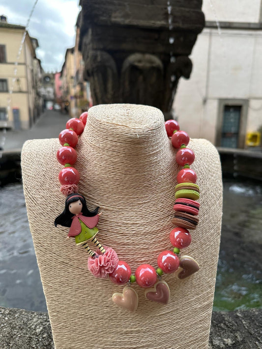 Collana Gorjuss Love Macarons