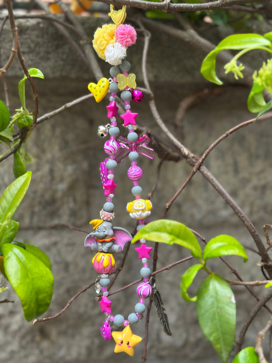Phonestrap+collana+charm Dumbo