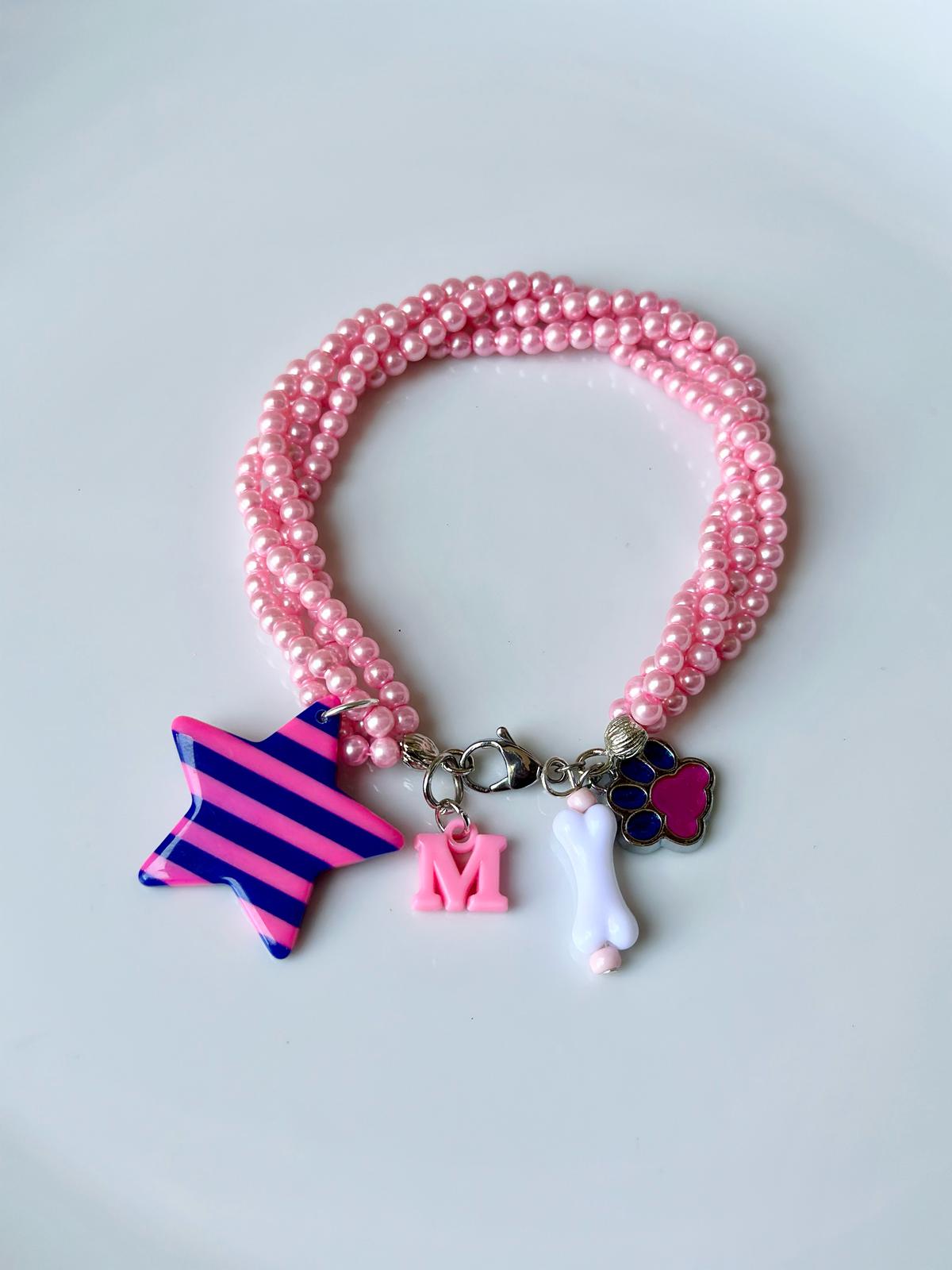 Collarina Pink Star(Prezzo su richiesta, personalizzabile)