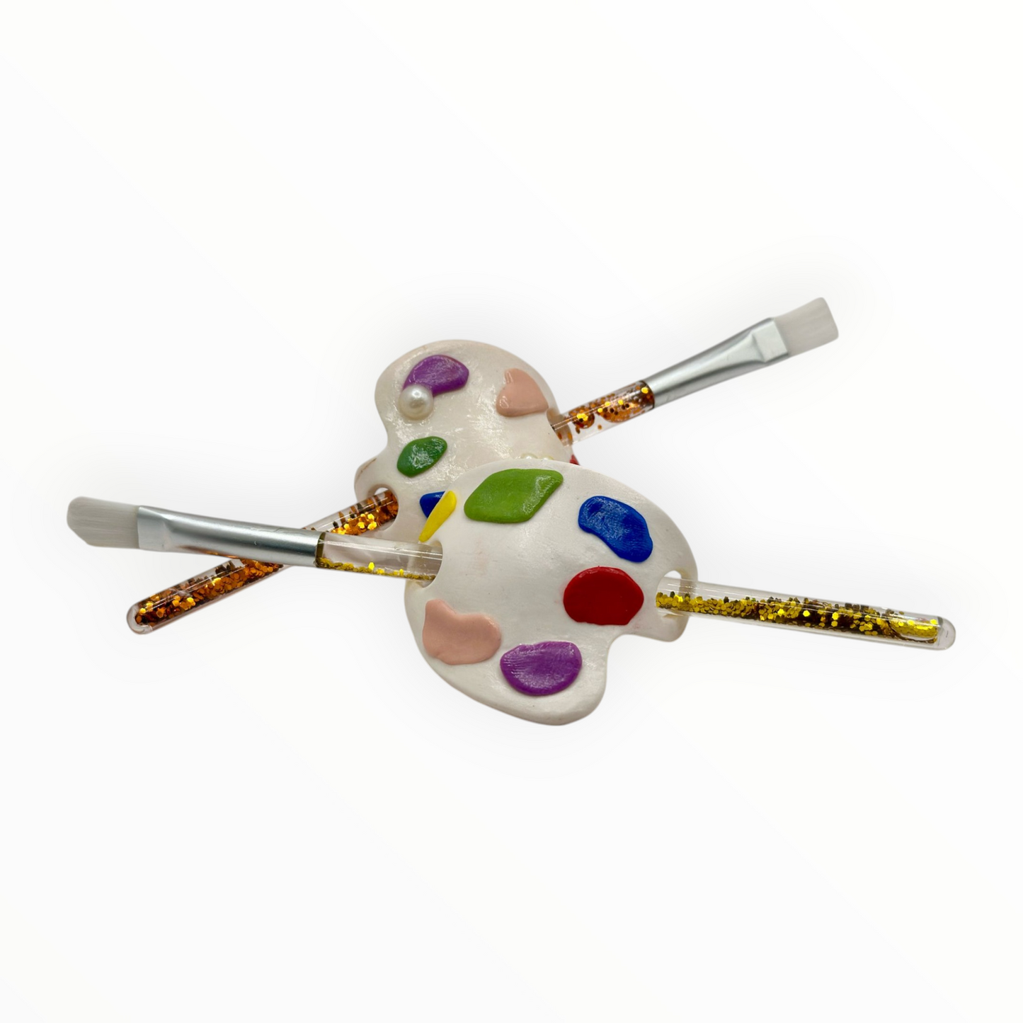 Fermagli per capelli palette d’arte