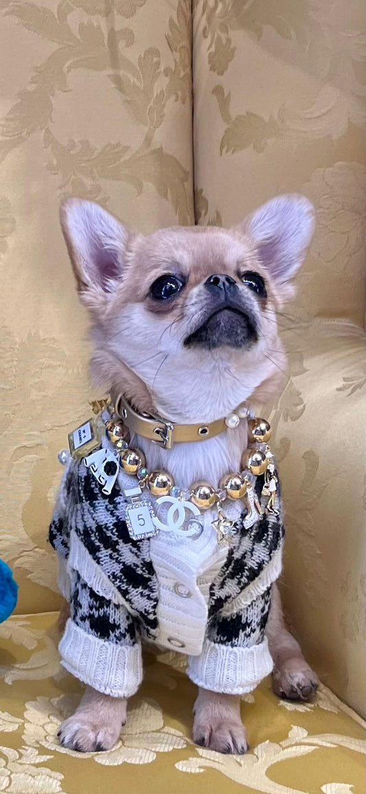 Collarina Golden Chic (Prezzo su richiesta, personalizzabile)