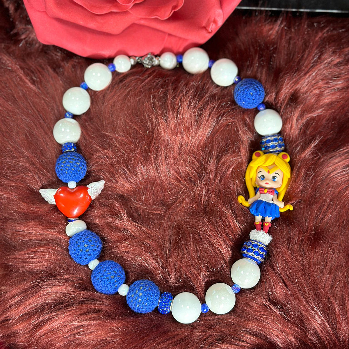 Sailor Moon Cartoon Characters Necklace
