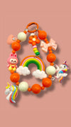 CharmsBag/Phonestrap Labubu on the Rainbow