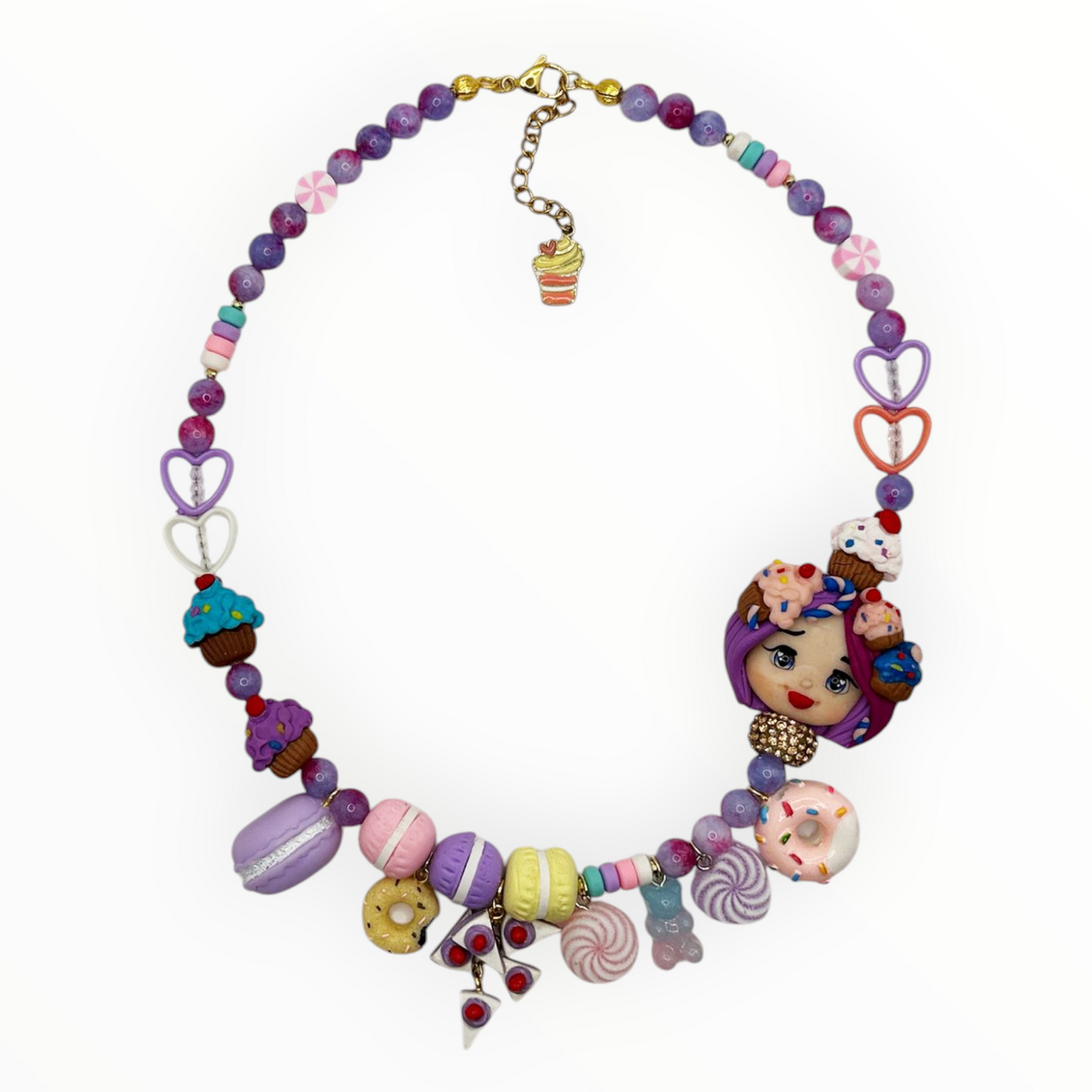 Collana candy necklace dolce sogno viola