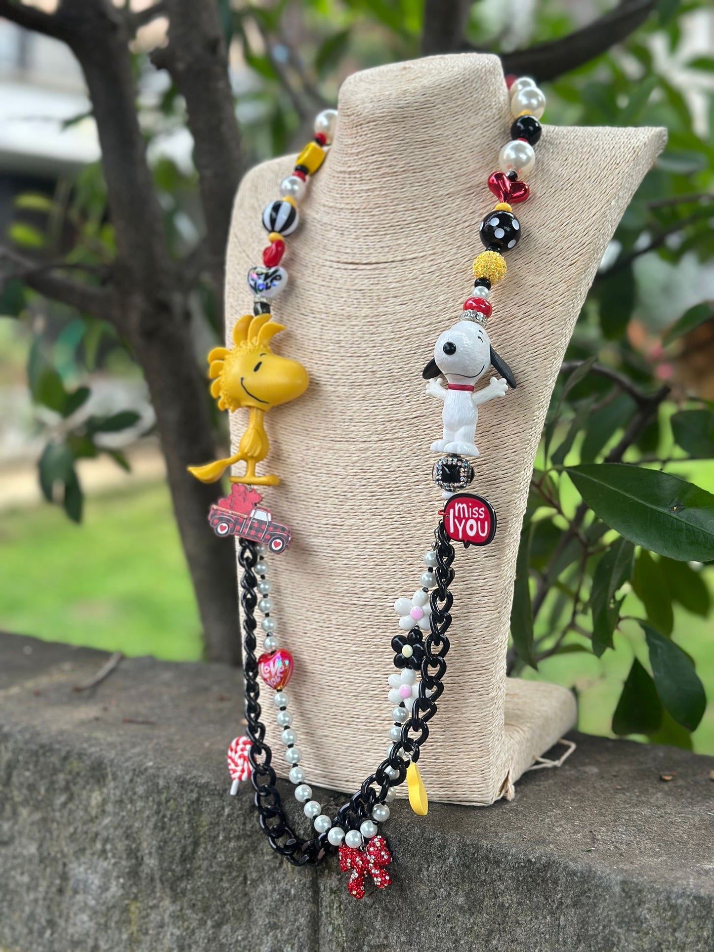 Collana Amico per sempre Snoopy&Woodstock