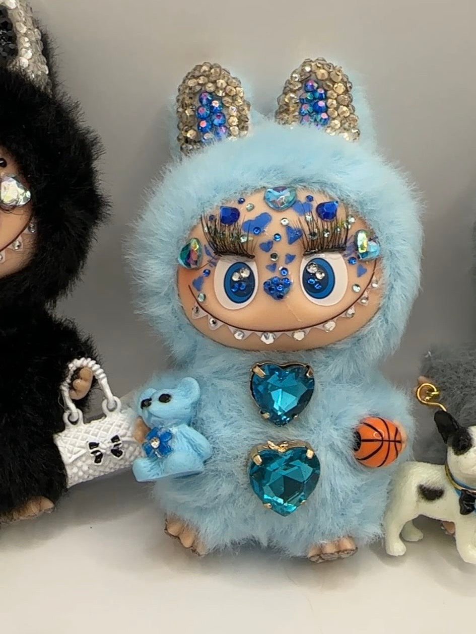 Charmbag Pin for Live heavenly lettera K