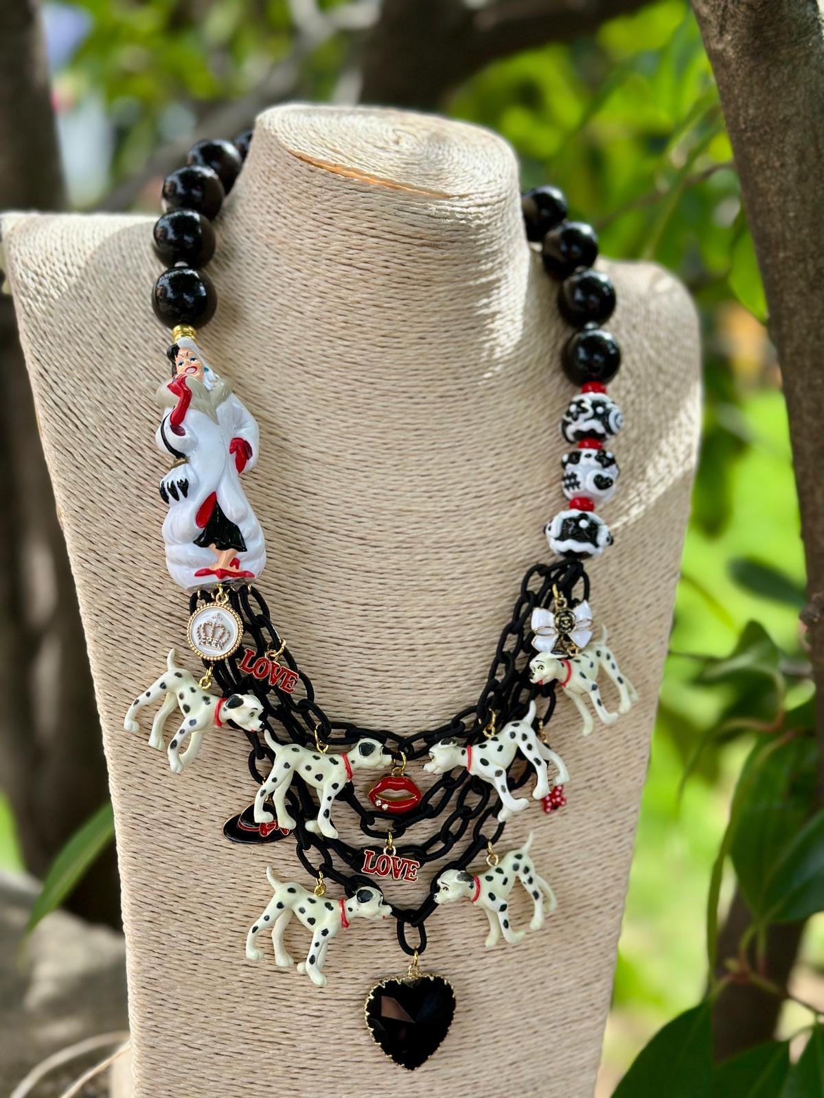 Collana Cuore di Crudelia
