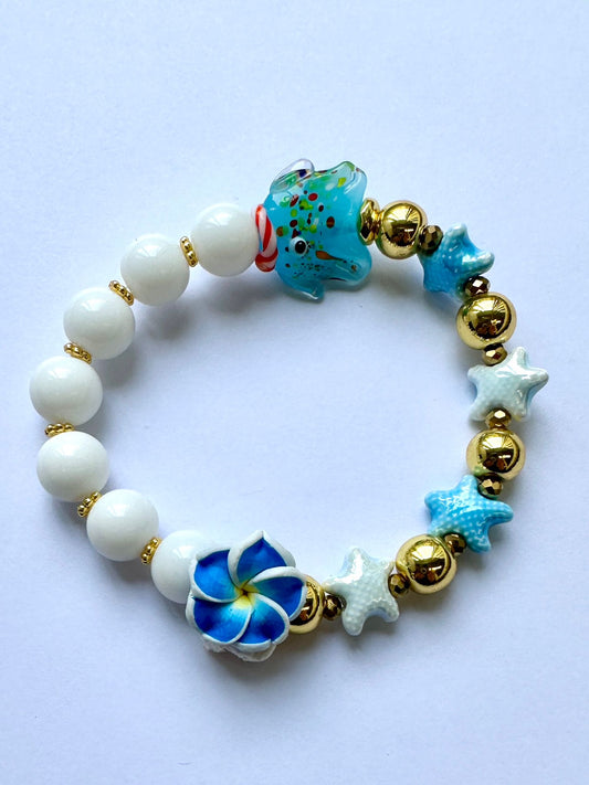 Bracciale Hawaii turchese Polipo 1pz