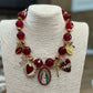 Collana Sacro Cuore Rosso