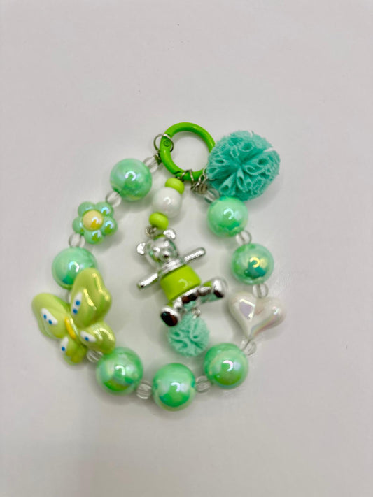 Charmsbag/Phonestrap Bear Green