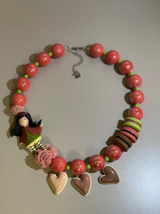 Collana Gorjuss Love Macarons