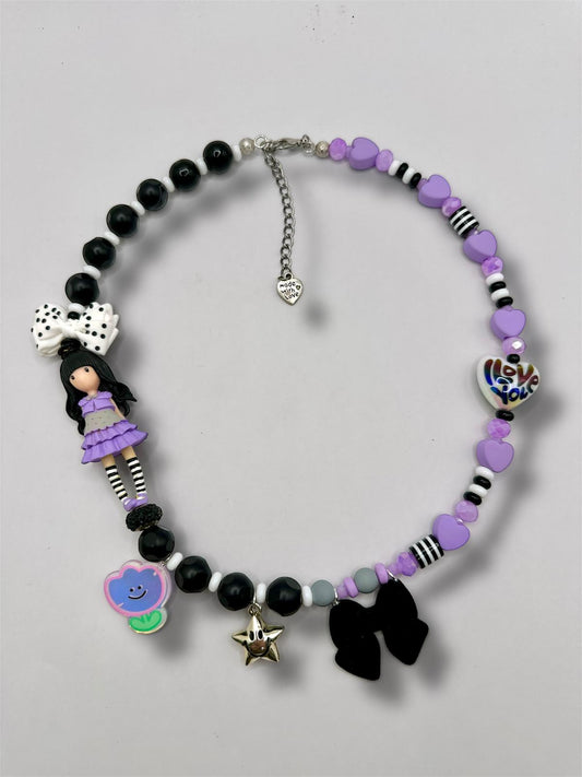 Collana Gorjuss Black Lilac
