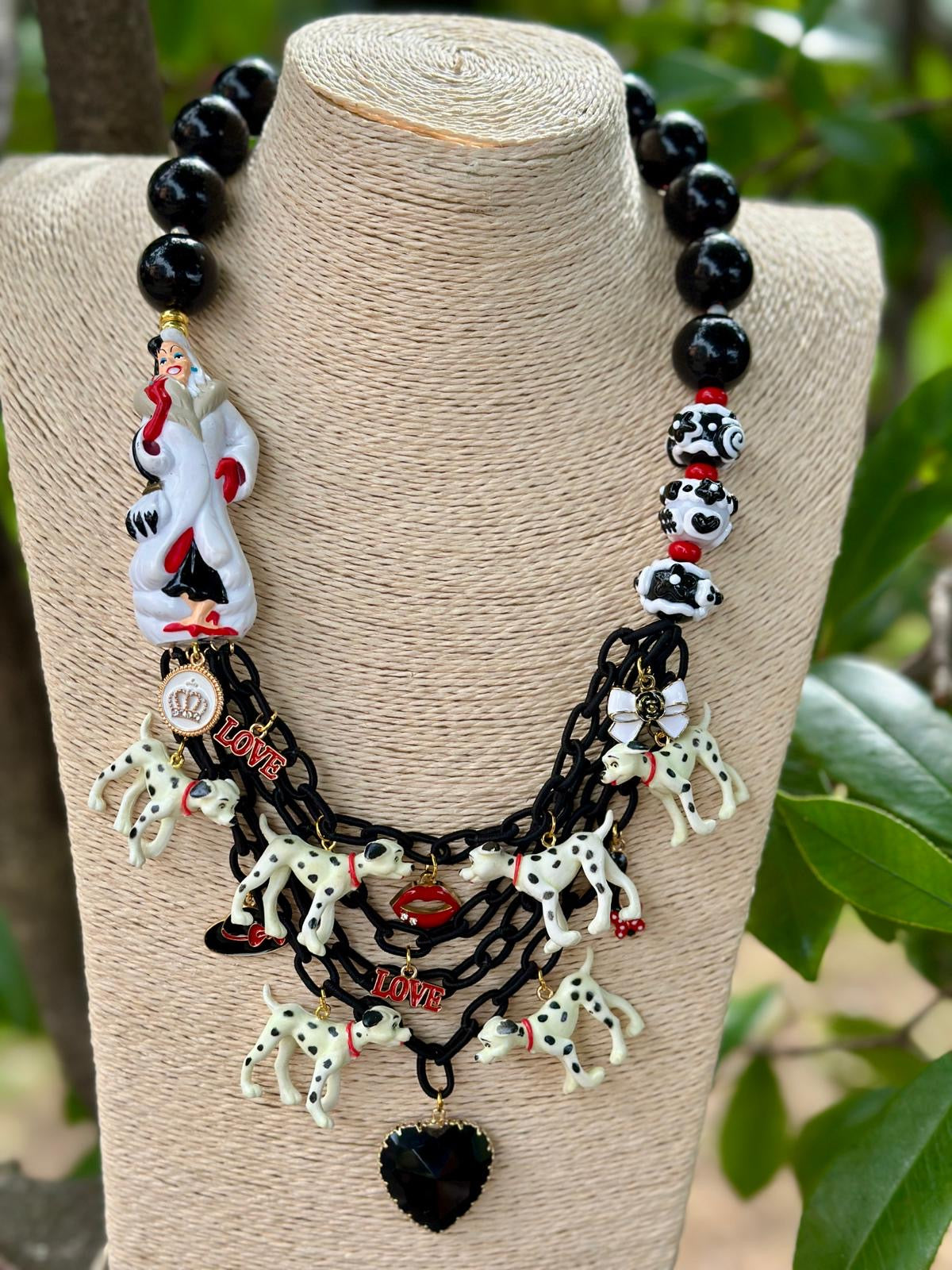 Collana Cuore di Crudelia