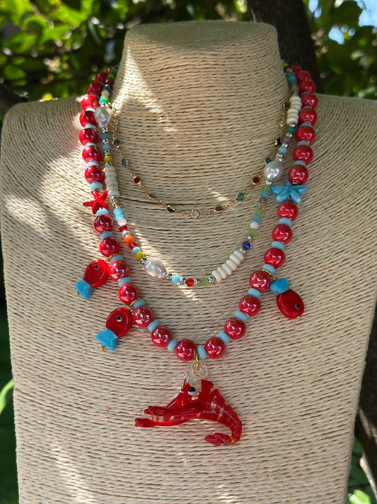 Collana Aragosta Felice