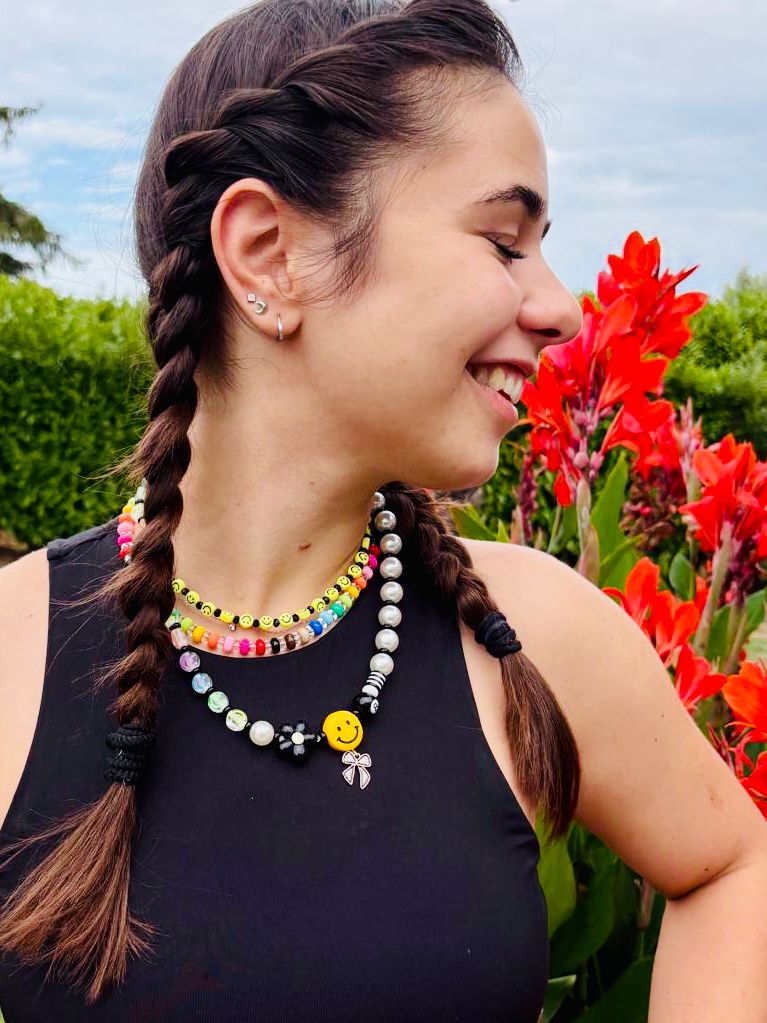 Collana Happy Vibes set 3 pezzi