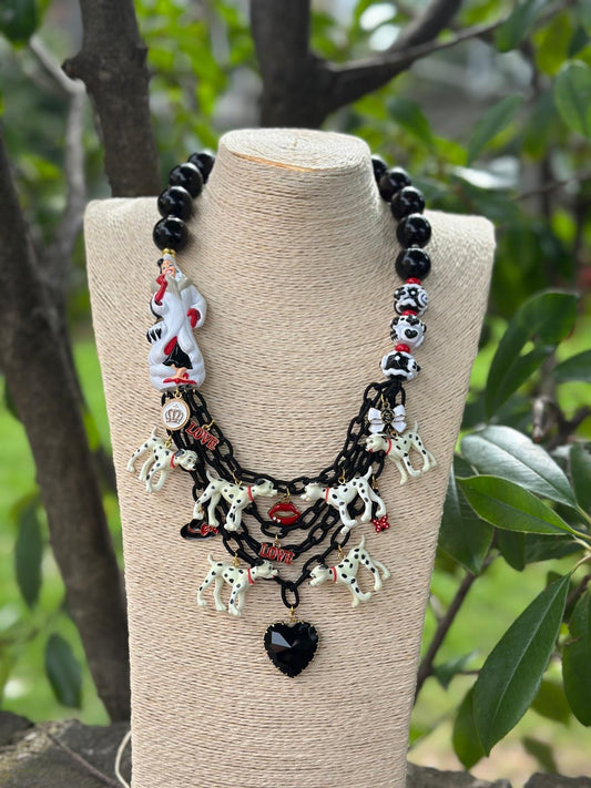 Collana Cuore di Crudelia
