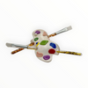Fermagli per capelli  palette d’arte