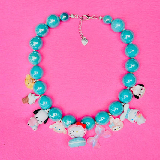 Collana Hello kitty Color tiffany