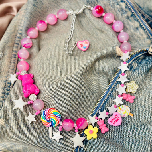 Pinkcandy candy necklace