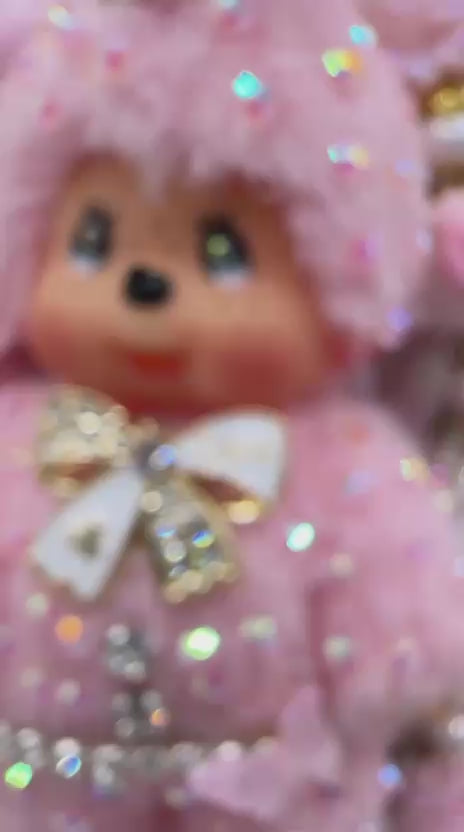 Charmbag Monchichi Pink