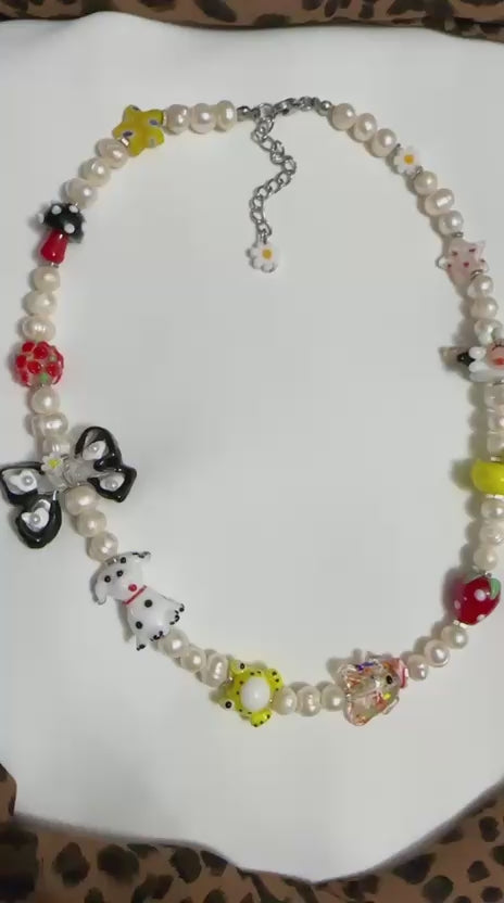 Collana Glass Garden Jewels Fiocco