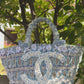 Borsa azzurro mare